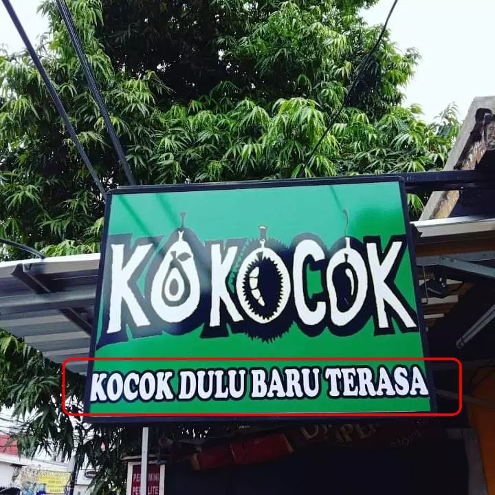 Slogan lucu penjual minum © berbagai sumber