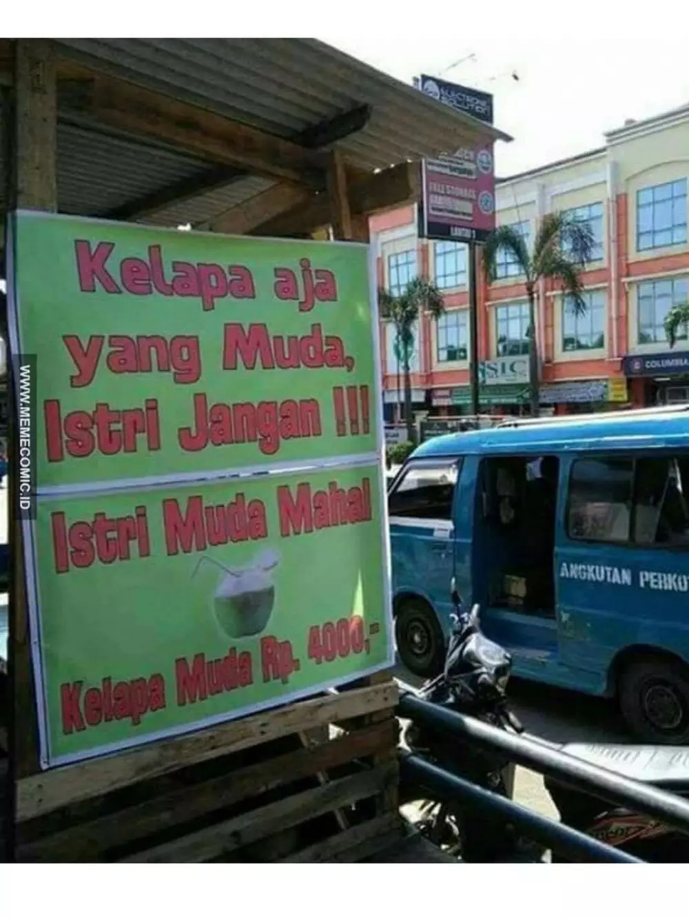 Slogan lucu penjual minum © berbagai sumber