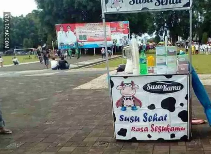 Slogan lucu penjual minum © berbagai sumber