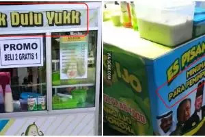 11 Slogan lucu penjual minuman ini bikin nyengir bingung