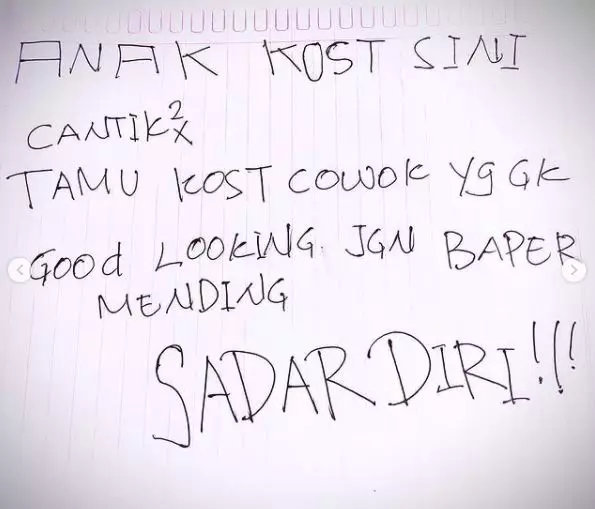 aturan kost kocak Berbagai sumber