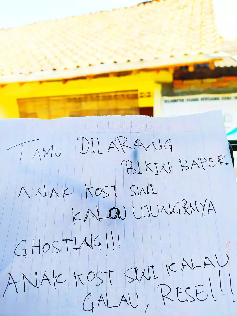 aturan kost kocak Berbagai sumber