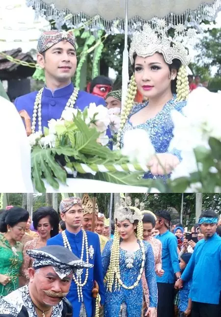 pernikahan seleb dengan arak-arakan © 2021 brilio.net