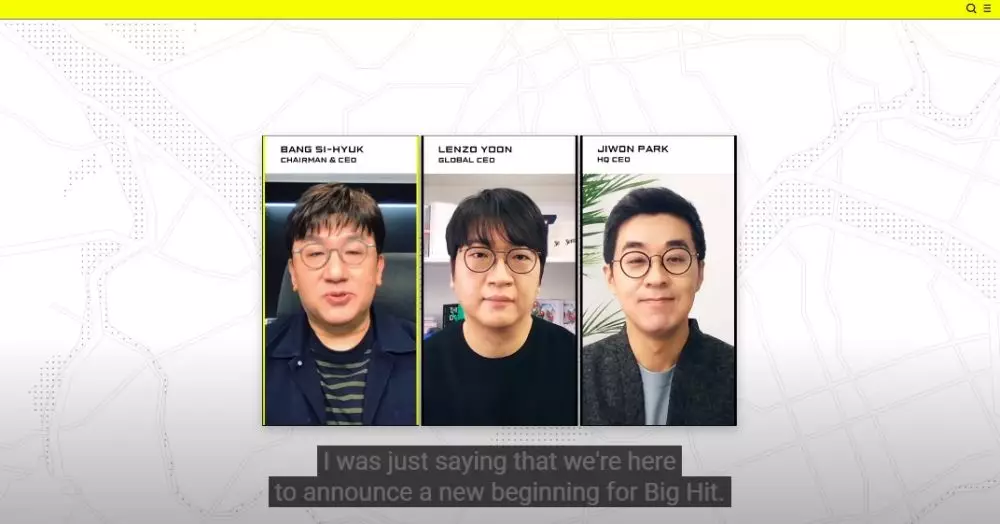 big hit ganti nama © YouTube 