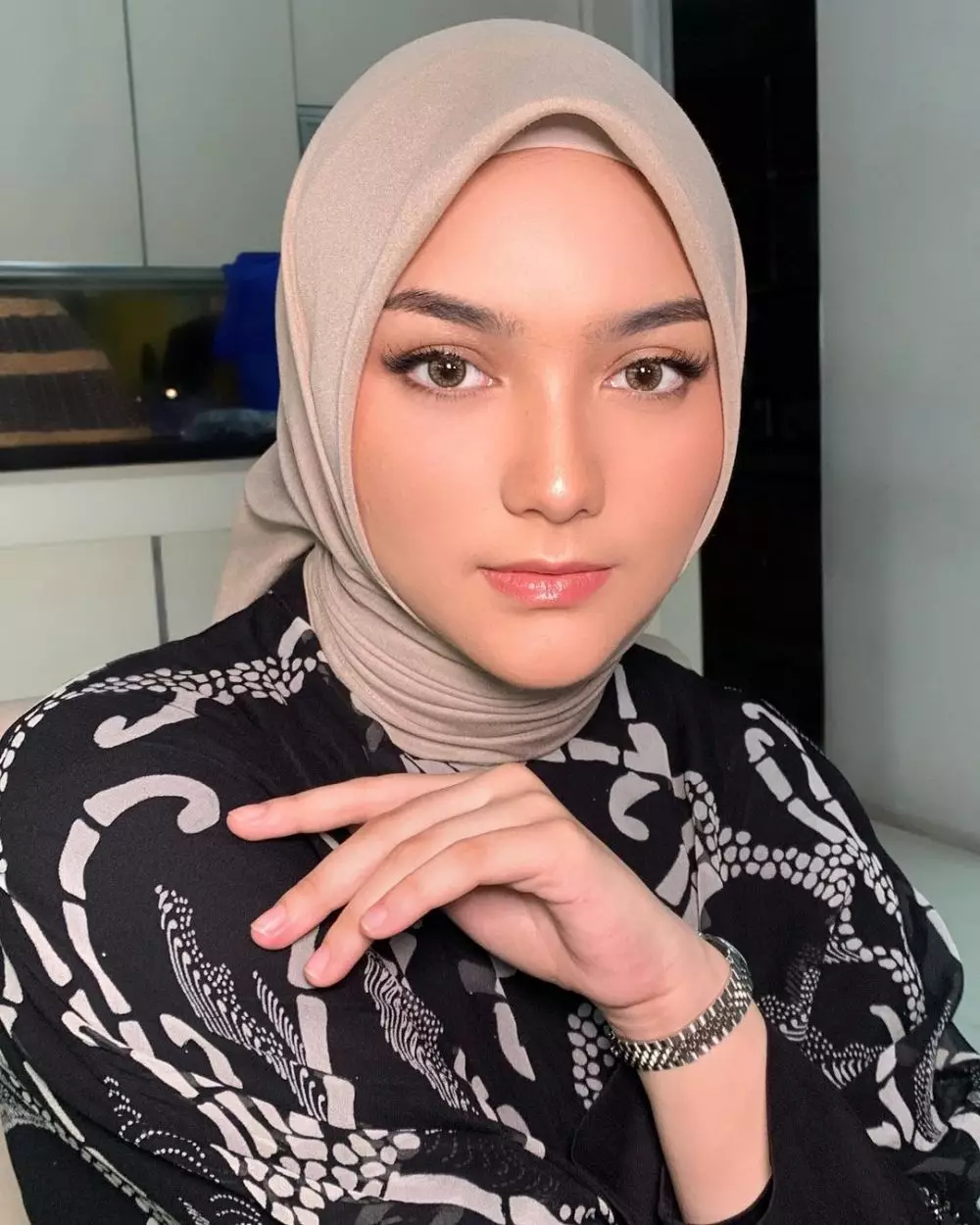 potret Citra Kirana bermakeup tebal © 2021 brilio.net