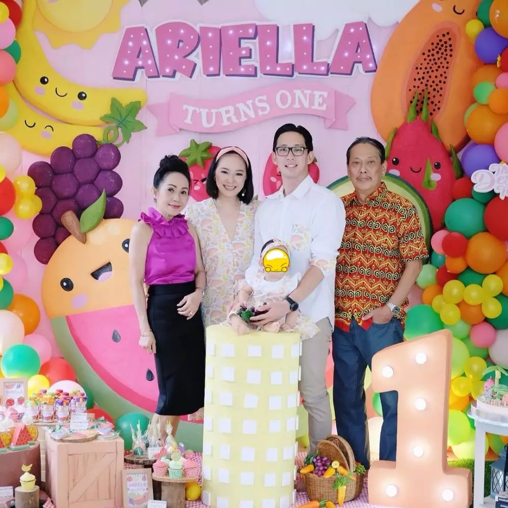 momen ulang tahun anak yuanita © Instagram