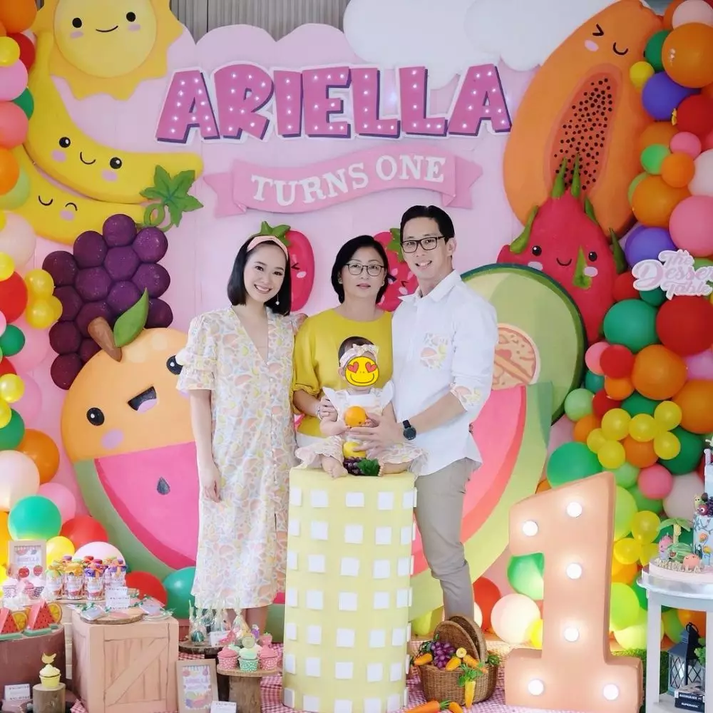 momen ulang tahun anak yuanita © Instagram