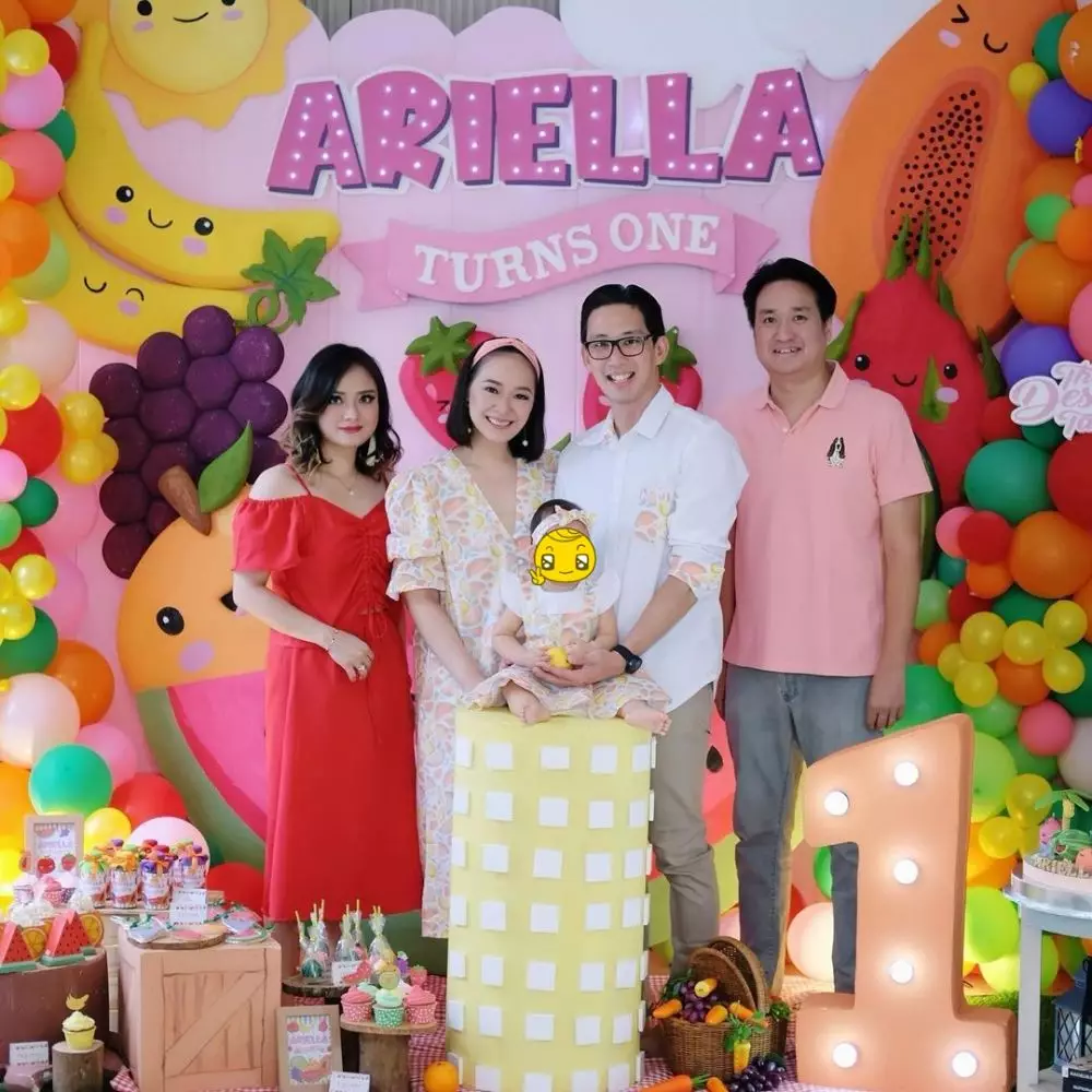 momen ulang tahun anak yuanita © Instagram