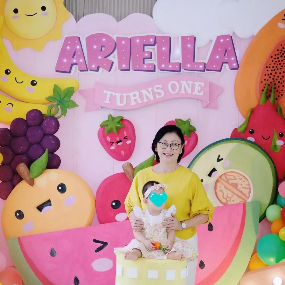 momen ulang tahun anak yuanita © Instagram