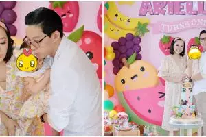  10 Momen perayaan ulang tahun Anak Yuanita Christiani, bertema buah
