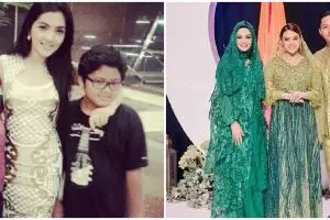 10 Potret kebersamaan Aurel dan Azriel sedari kecil, sibling goals