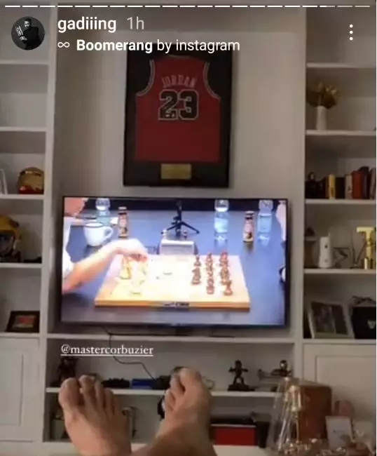 seleb nonton Dewa kipas vs irene © Instagram seleb nonton Dewa kipas vs irene © Instagram