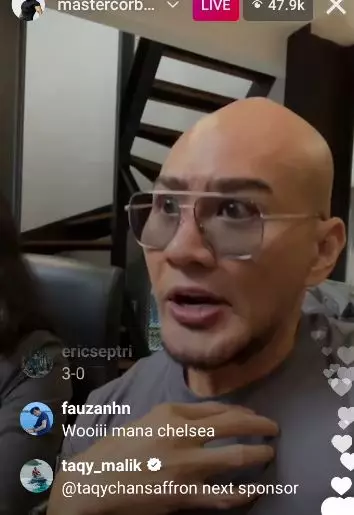 seleb nonton Dewa kipas vs irene © Instagram seleb nonton Dewa kipas vs irene © Instagram