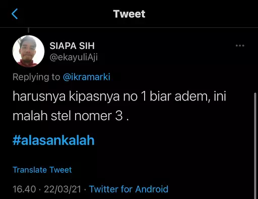 Cuitan GM Irene menang telak atas Dewa Kipas © 2021 brilio.net