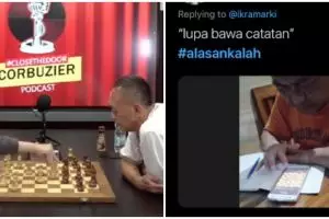 12 Cuitan lucu tanggapi GM Irene menang atas Dewa Kipas, kocak abis