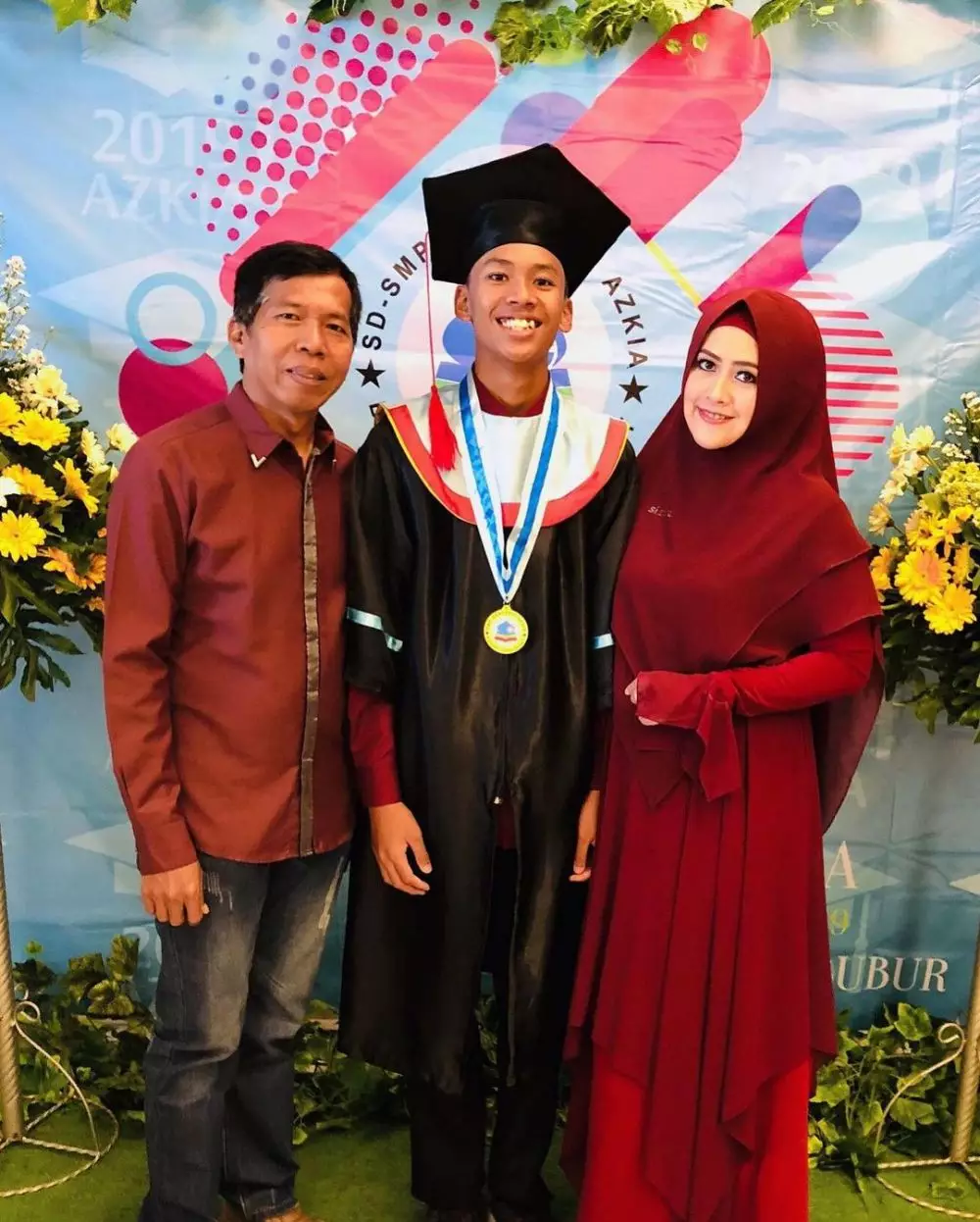 pelawak dan putranya © Instagram