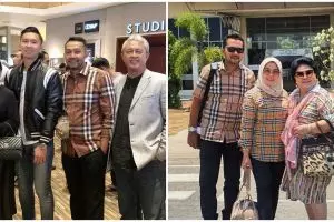 10 Potret Indra Priawan bareng ayah mertua, penuh kehangatan