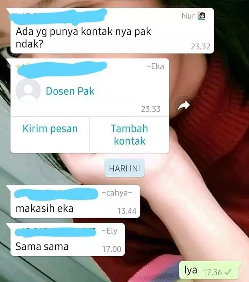 Kelakuan lucu anak sekolah © berbagai sumber