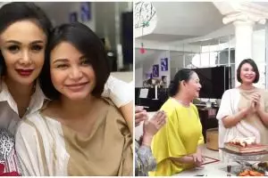 10 Potret ultah dan tujuh bulanan kehamilan adik Yuni Shara, sederhana