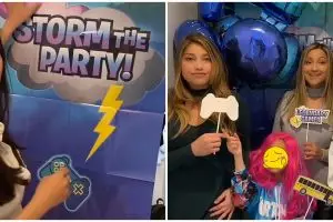 10 Momen hangat Azhari bersaudara rayakan ulang tahun Calyca di AS