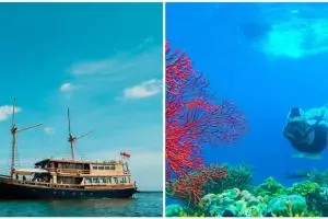 Intip 5 fasilitas mewah kapal phinisi untuk explore Kepulauan Seribu