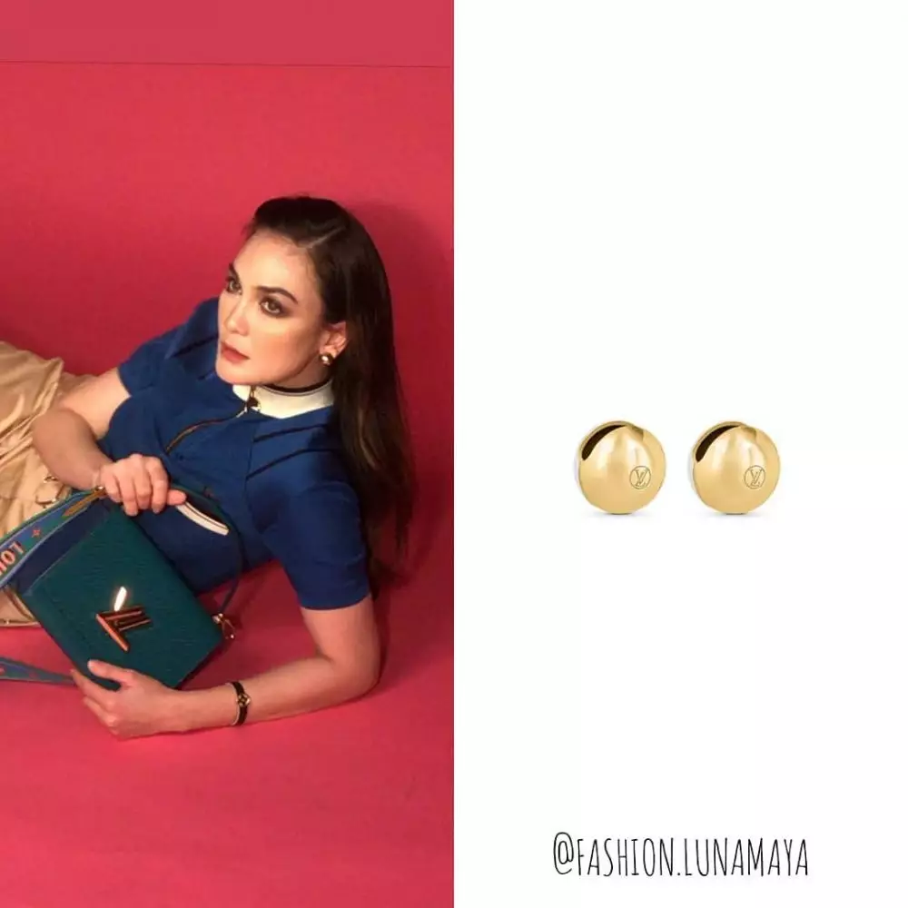 Taksiran harga fashion item Luna Maya saat pemotretan © 2021 brilio.net Taksiran harga fashion item Luna Maya saat pemotretan © 2021 brilio.net