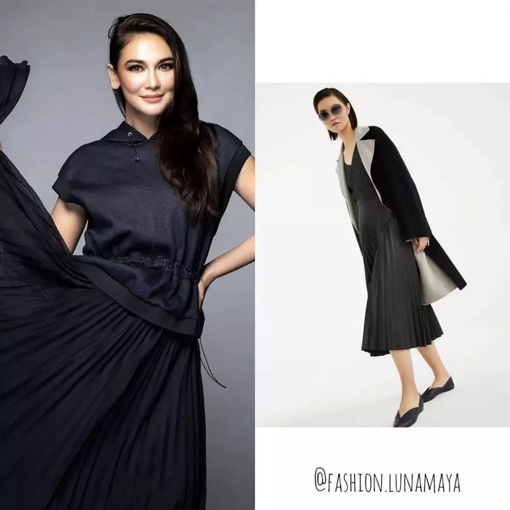 Taksiran harga fashion item Luna Maya saat pemotretan © 2021 brilio.net Taksiran harga fashion item Luna Maya saat pemotretan © 2021 brilio.net