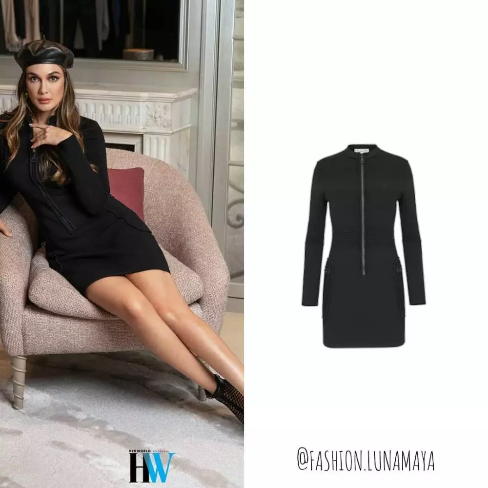 Taksiran harga fashion item Luna Maya saat pemotretan © 2021 brilio.net Taksiran harga fashion item Luna Maya saat pemotretan © 2021 brilio.net