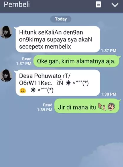 chat bahas lokasi dengan olshop Berbagai sumber chat bahas lokasi dengan olshop Berbagai sumber
