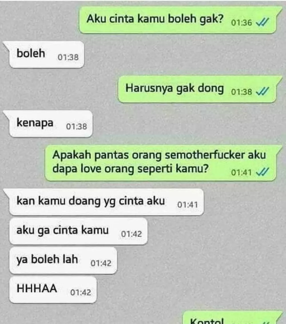 chat ngenes cinta nggak berbalas Berbagai sumber
