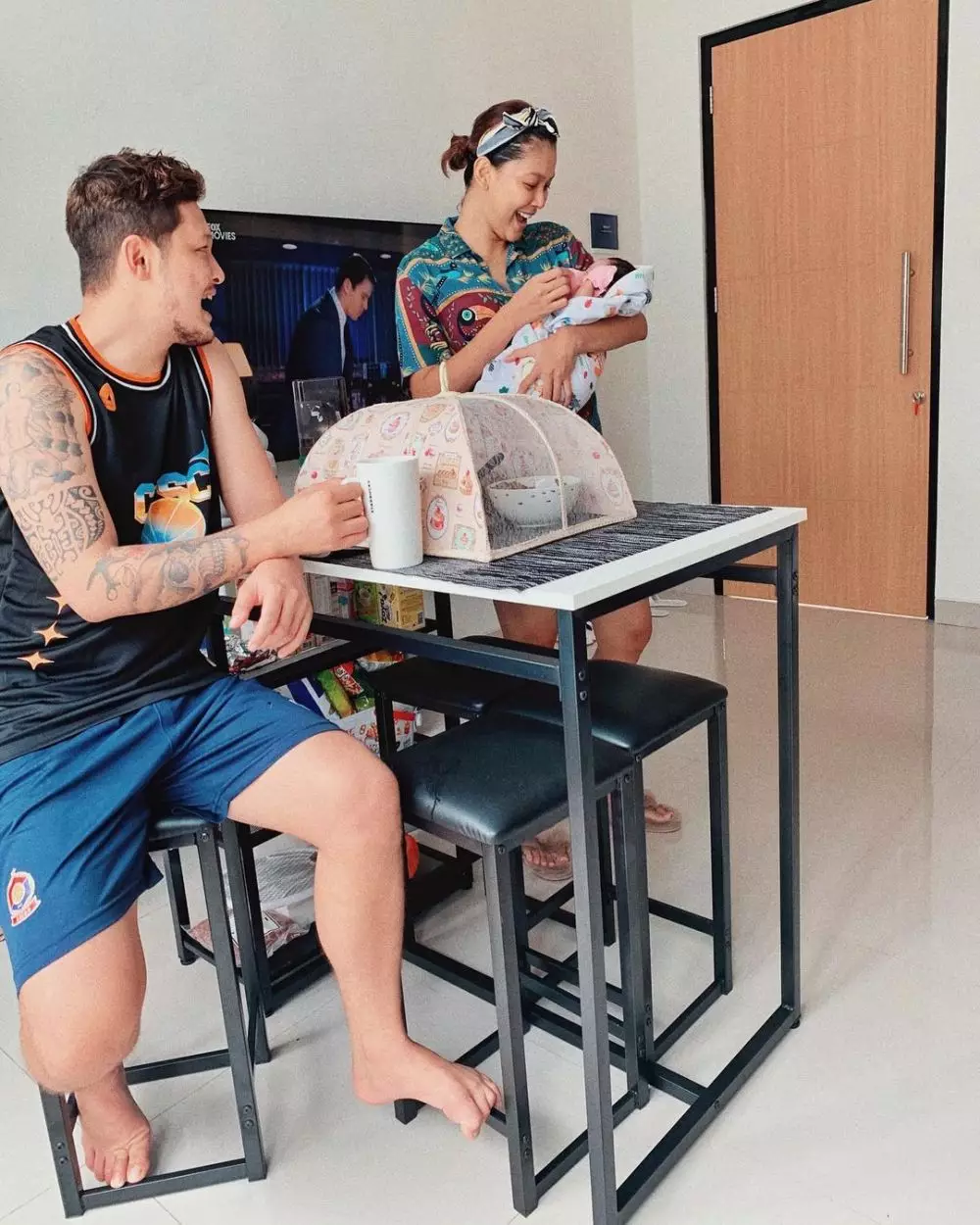 potret rumah baru bunga jelitha © Instagram potret rumah baru bunga jelitha © Instagram