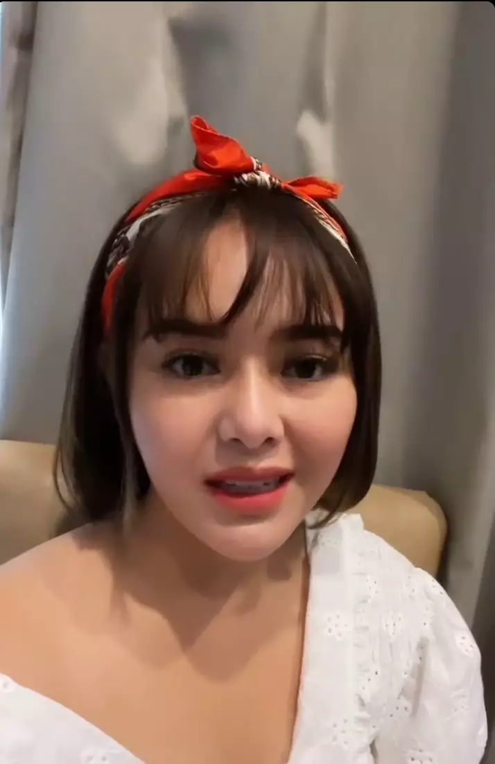 Amanda Manopo rambut poni © 2021 brilio.net