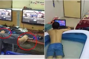 11 Tingkah nyeleneh saat main game ini bikin ngerutin dahi