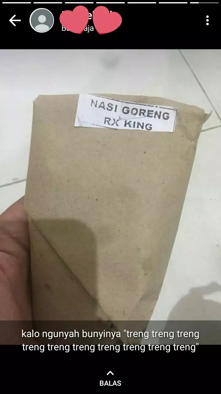 netizen pamer makanan di WA © berbagai sumber