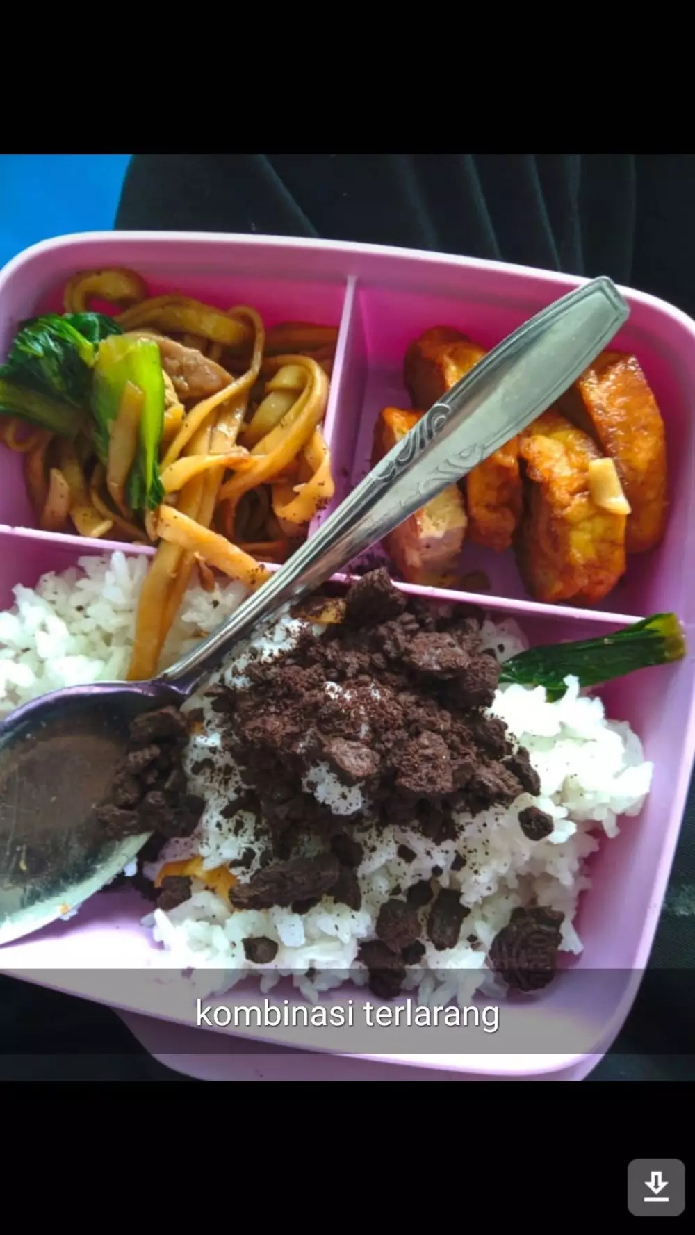 netizen pamer makanan di WA © berbagai sumber