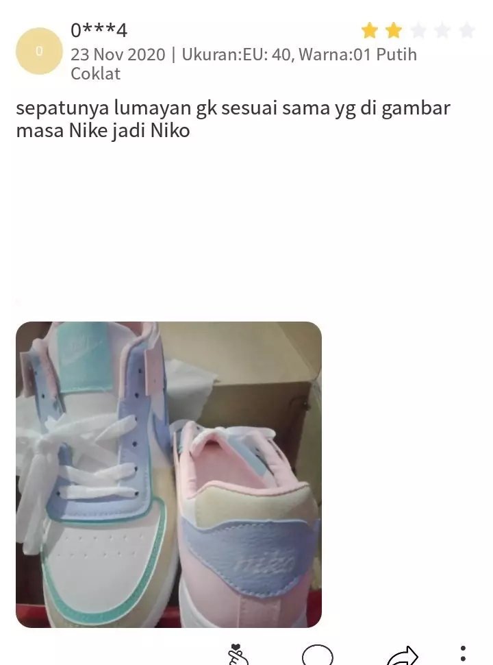 Pelesetan merek jualan di olshop © Twitter Pelesetan merek jualan di olshop © Twitter
