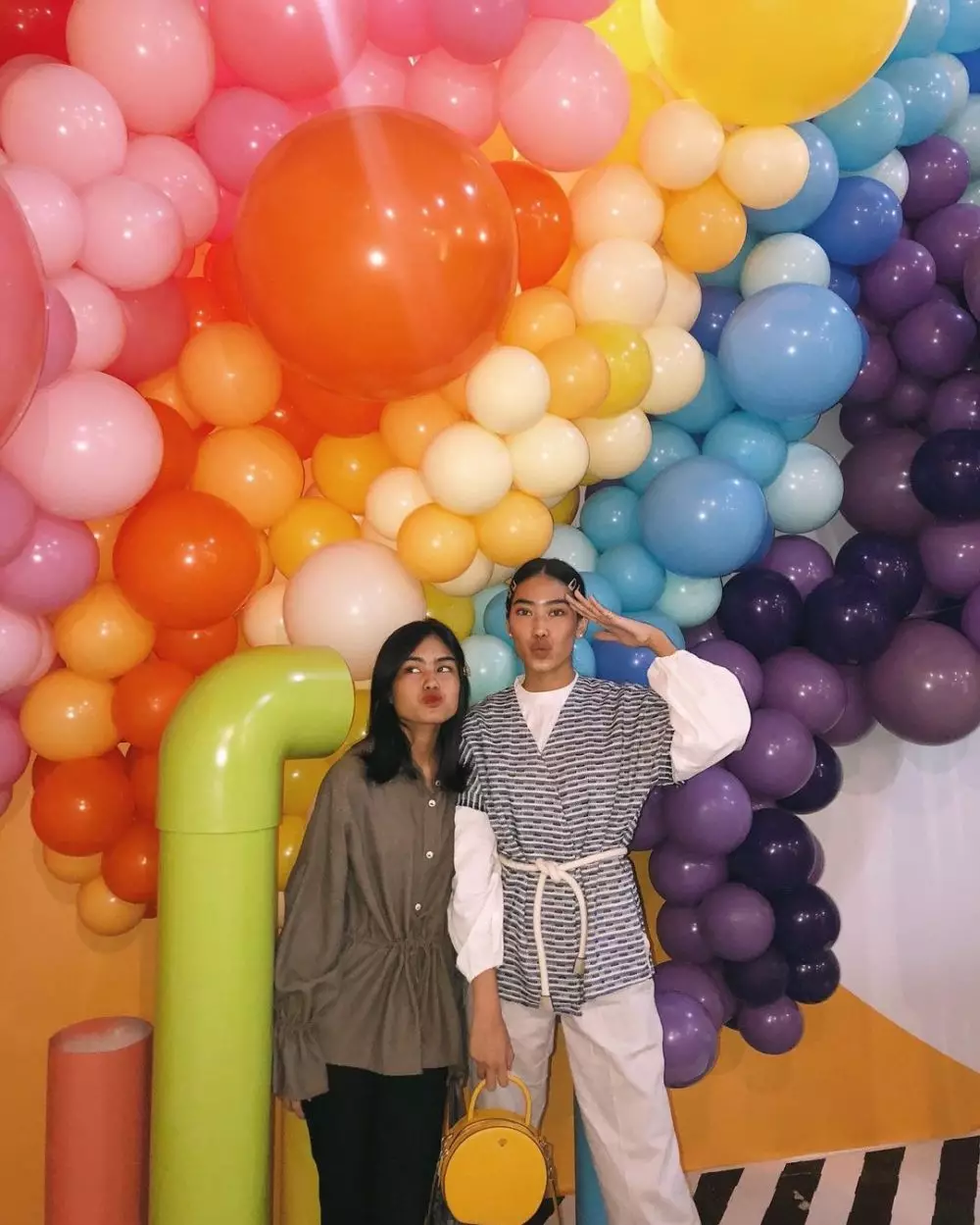 potret kompak alika dan namira © Instagram