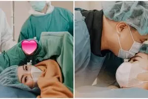 7 Momen Wendy Lo adik Sarwendah melahirkan, jadi hadiah ulang tahun