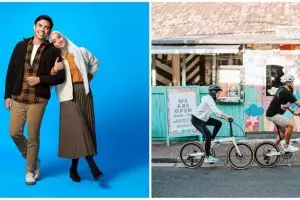 10 Potret Ayudia & Ditto Percussion saat olahraga bareng, couple goals