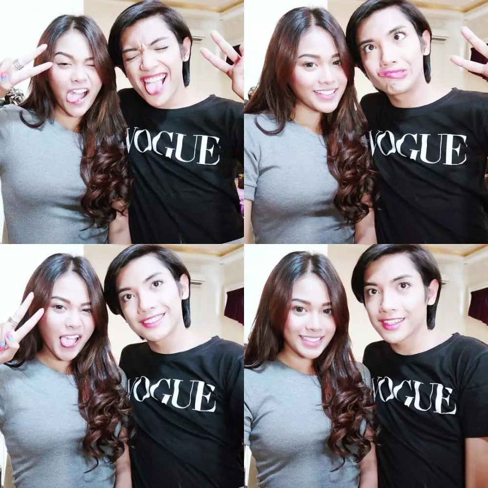 Potret lawas Aurel Hermansyah dan Millendaru © Instagram Potret lawas Aurel Hermansyah dan Millendaru © Instagram