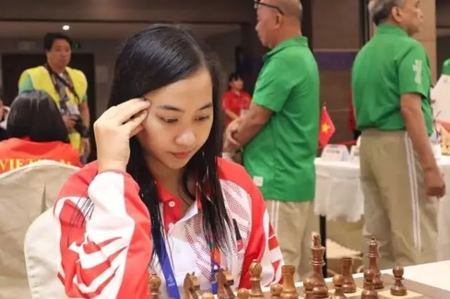 Potret WIM Chelsie pas turnamen catur Berbagai sumber