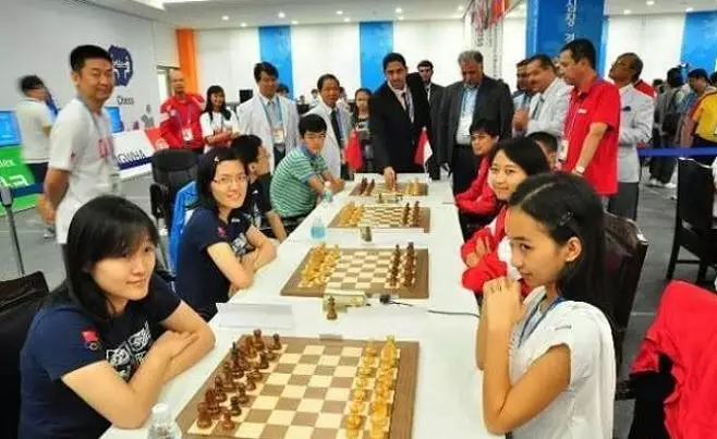 Potret WIM Chelsie pas turnamen catur Berbagai sumber