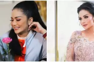 8 Potret perayaan ulang tahun Krisdayanti ke-46, kuenya unik