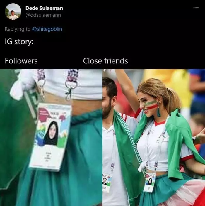 cuitan lucu beda instastory © Twitter