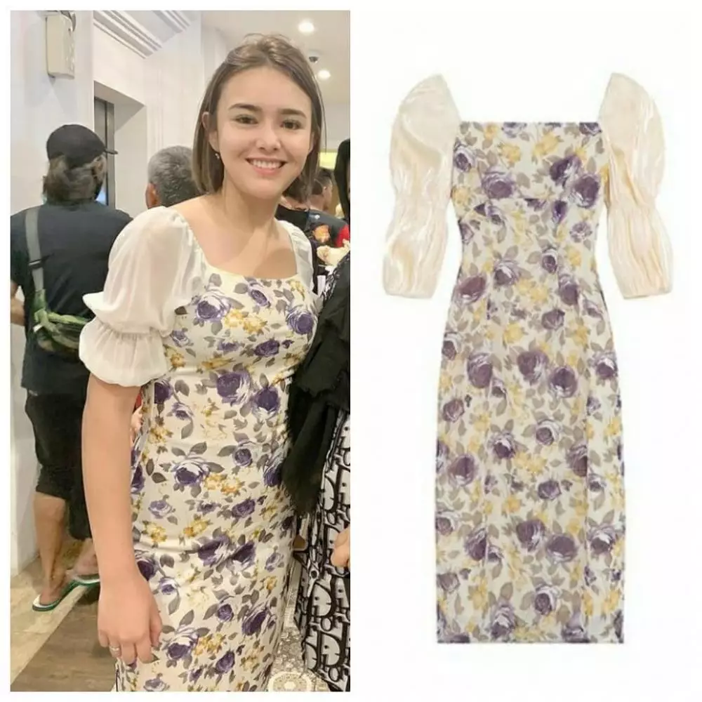 harga dress Amanda Manopo di bawah Rp 500 ribu © 2021 brilio.net Instagram