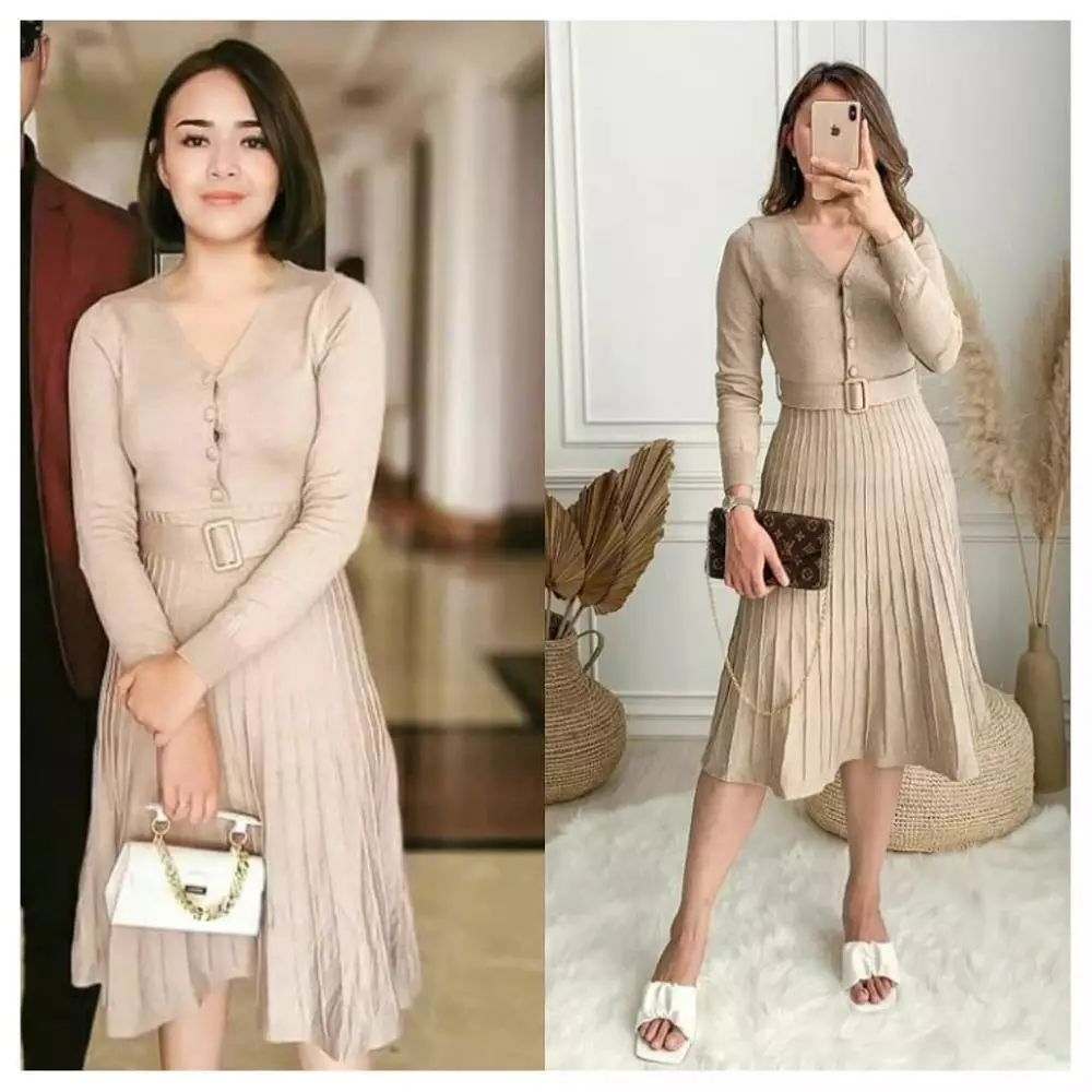 harga dress Amanda Manopo di bawah Rp 500 ribu © 2021 brilio.net Instagram
