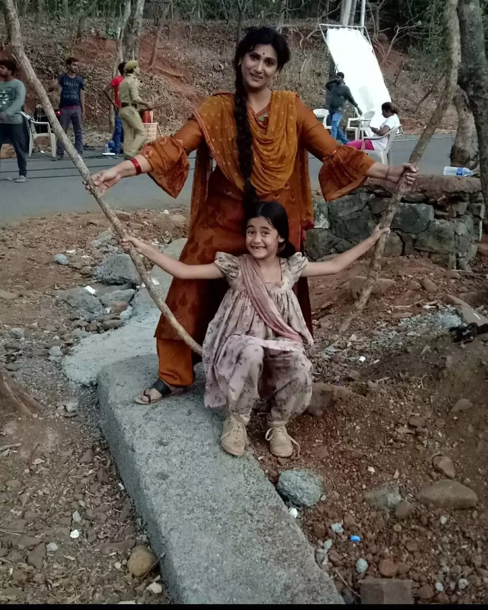 Kulfi nostalgia syuting © Instagram Kulfi nostalgia syuting © Instagram