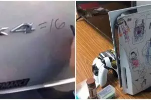 9 Aksi coret-coret di benda berharga ini bikin ngelus dada