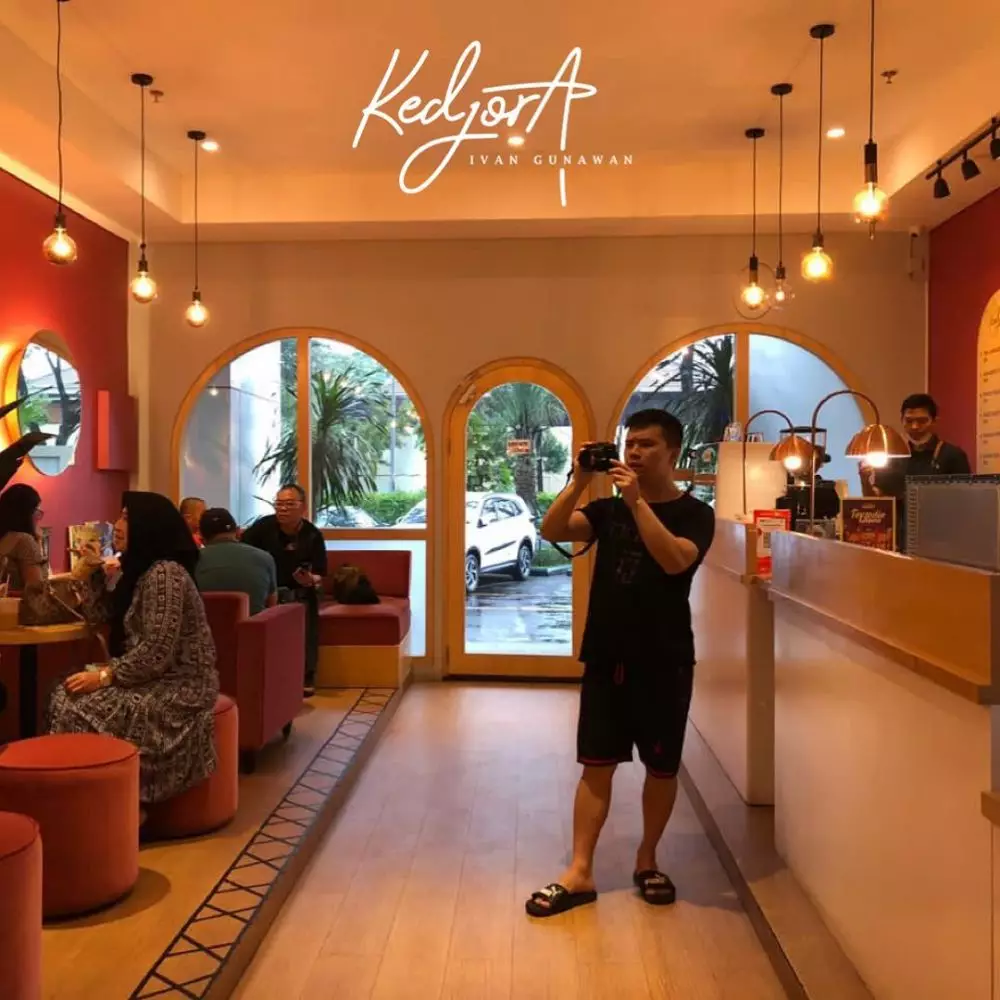 Potret kafe milik Ivan Gunawan © Istimewa