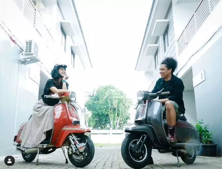 rumah kos Arie Kriting dan Indah Permatasari © 2021 brilio.net Instagram